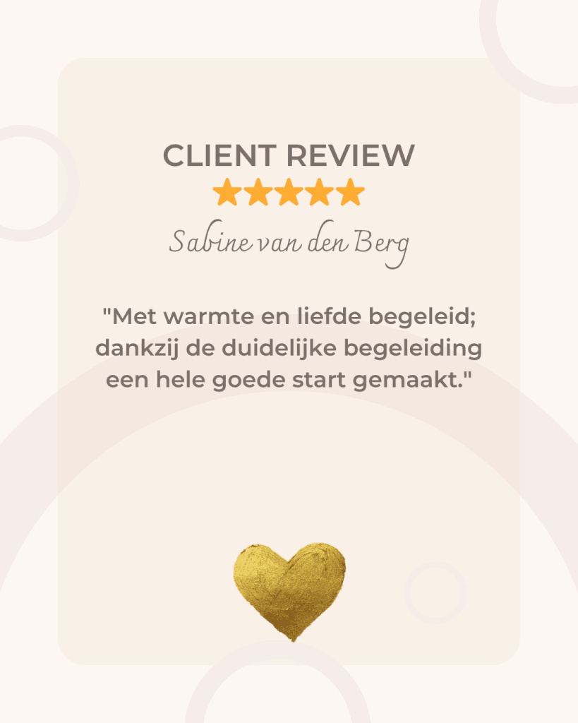 Kopie van Kopie van Kopie van Kopie van Kopie van Kopie van Beige Simple Client Review Instagram Post (Portrait)