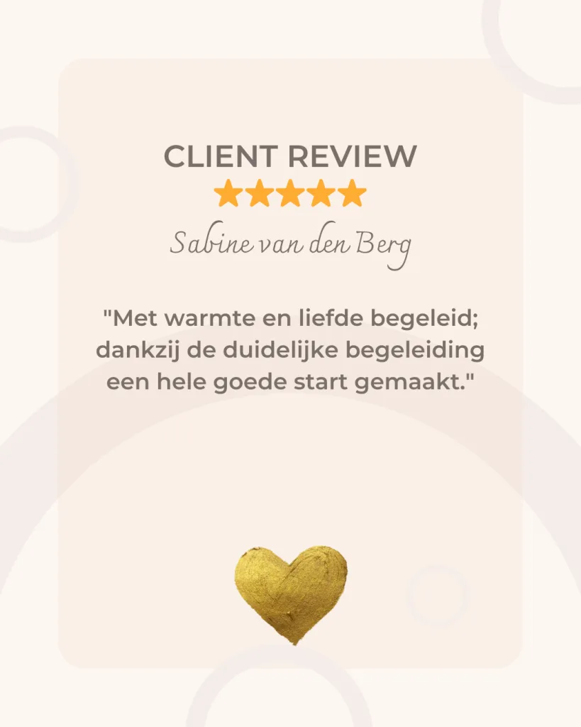 Kopie van Kopie van Kopie van Kopie van Kopie van Kopie van Beige Simple Client Review Instagram Post (Portrait)